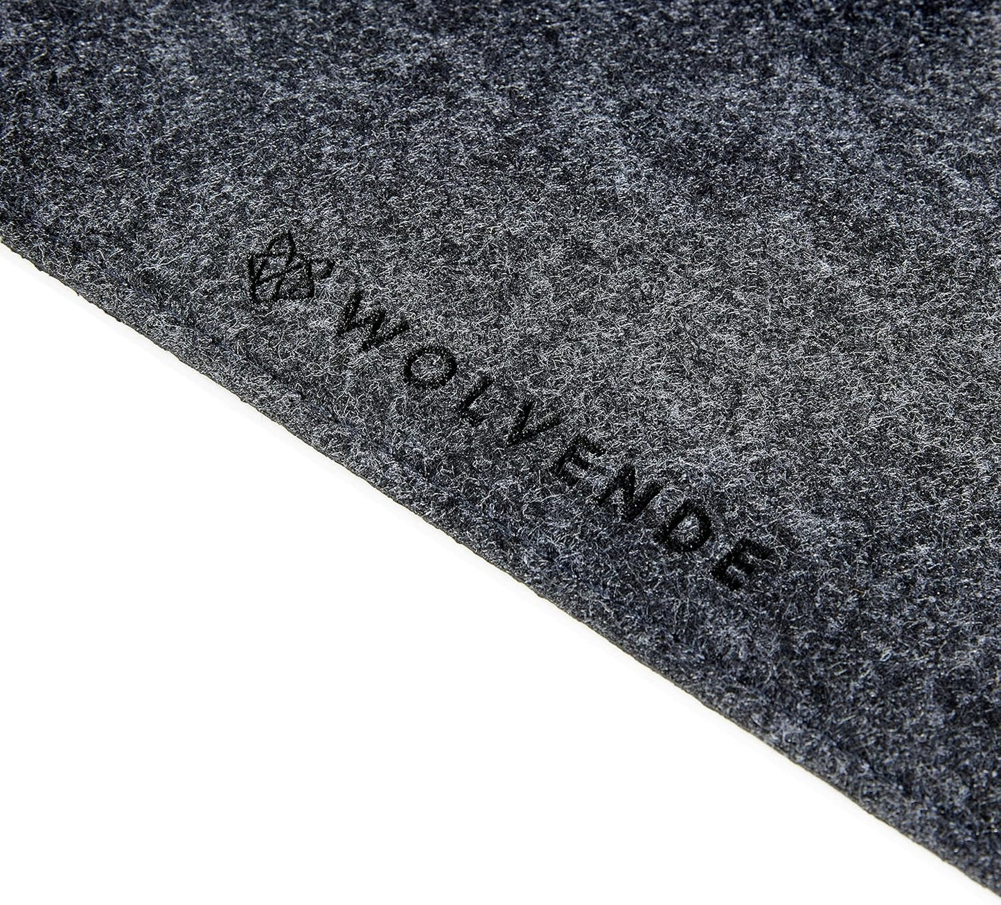 Premium Felt Desk Mat | Medium 12" x 36" | Multifunctional Desk Pad for Home Office | Dark Gray