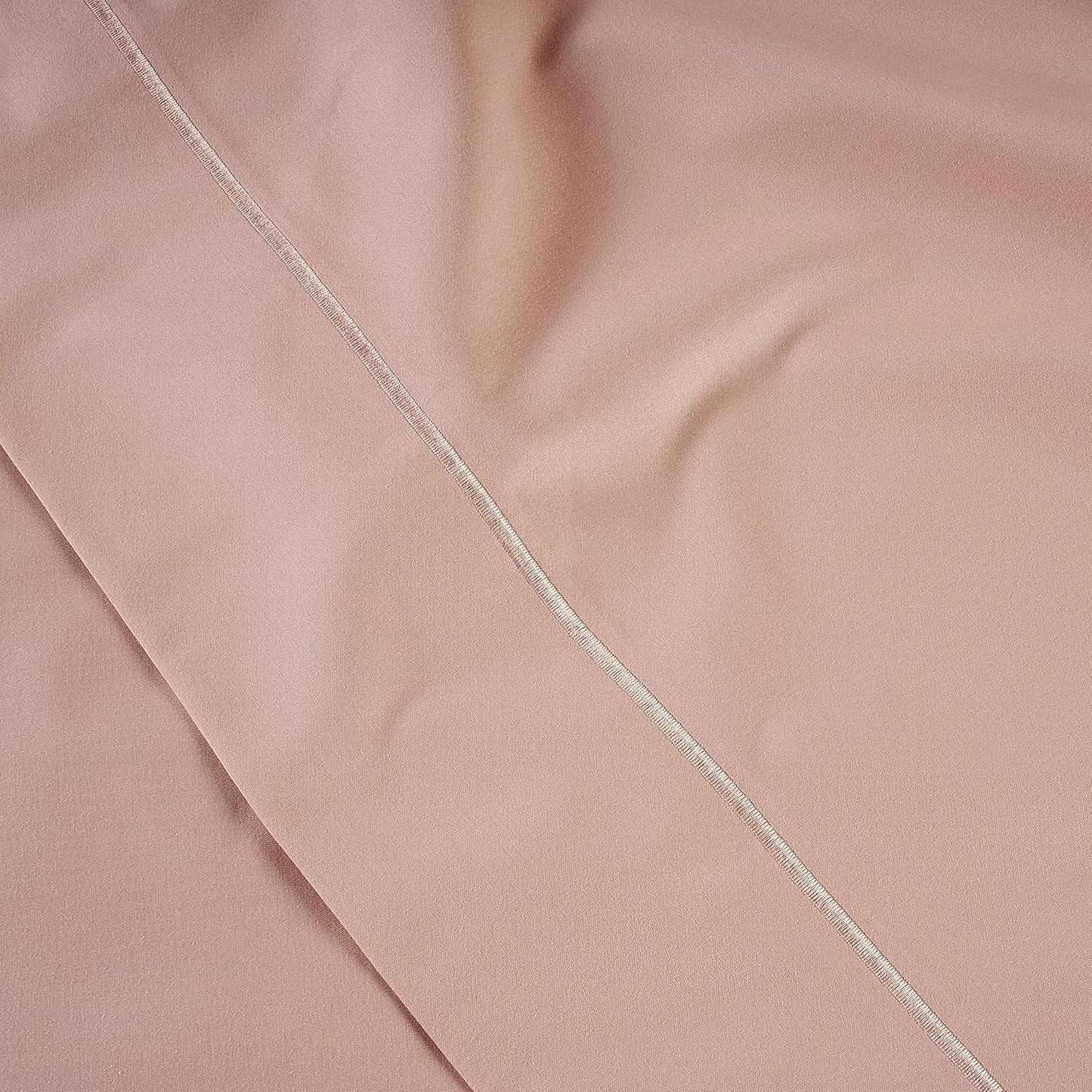 LANE LINEN Pillows Queen Size Set of 2 Soft 100% Egyptian Cotton Cool & Smooth 1000 Thread Count Pillow Cases - Sepia Rose